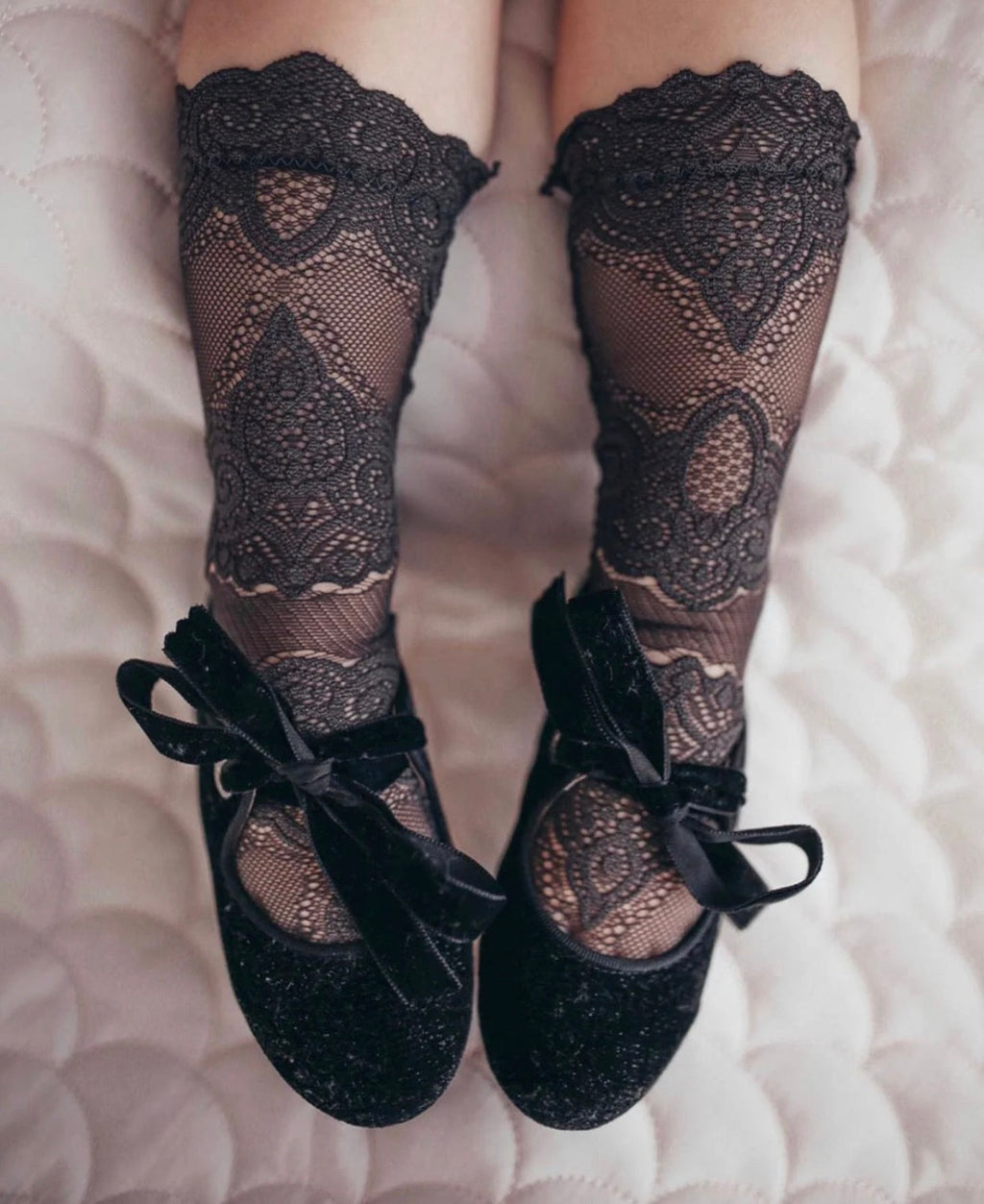 Black lace soaks (delivery 4 days )