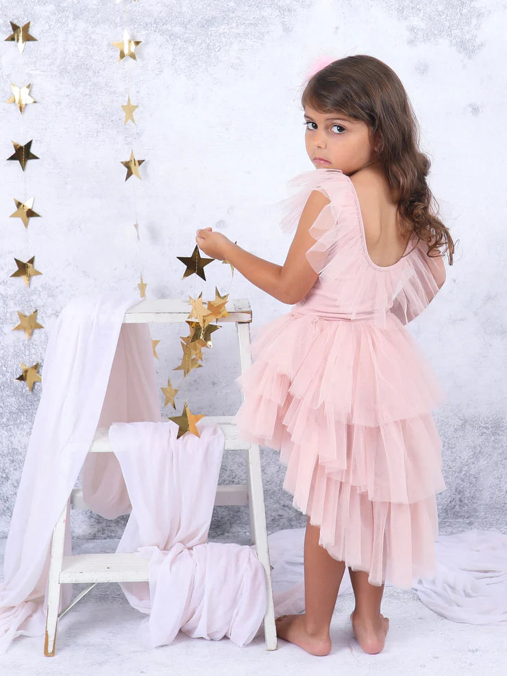 Blush baby dress