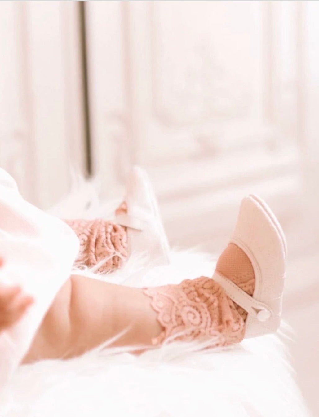 Lace pink lace soaks ( delivery 4 days)