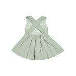 Girls mint Quilted Dress