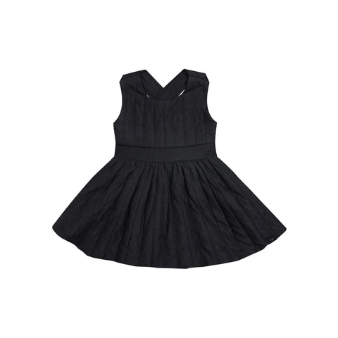 Black Poplin Dress