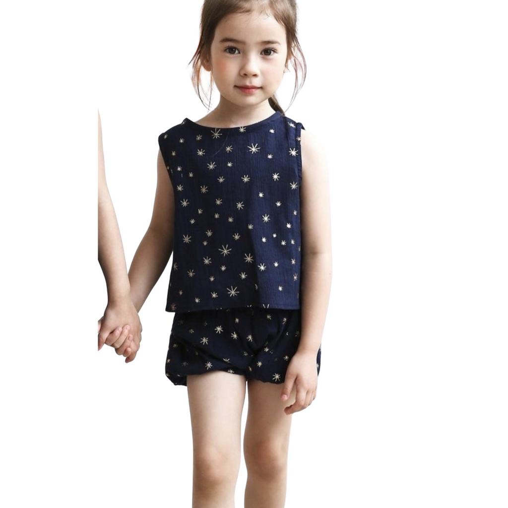 Playful cotton linen set