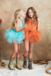 B.A.E. Suede tutu dress