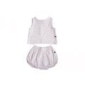 Playful cotton white set