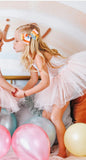 B.A.E sprinkle  pink tutu dress