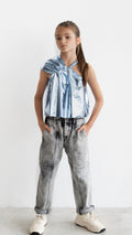 Andorine metallic shirt