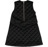 Black Pinch Pinny dress